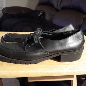 Black Leather Dress Shoe